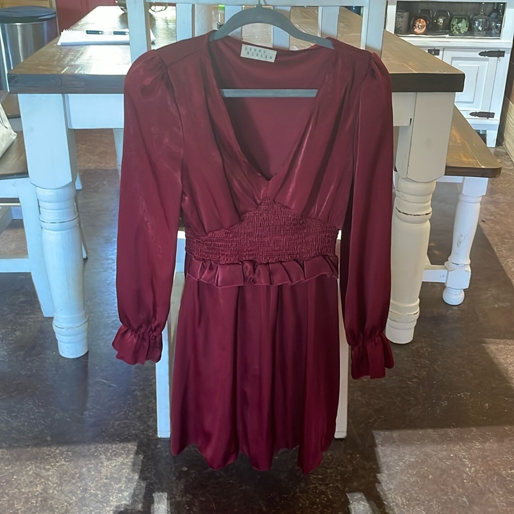 Red dress